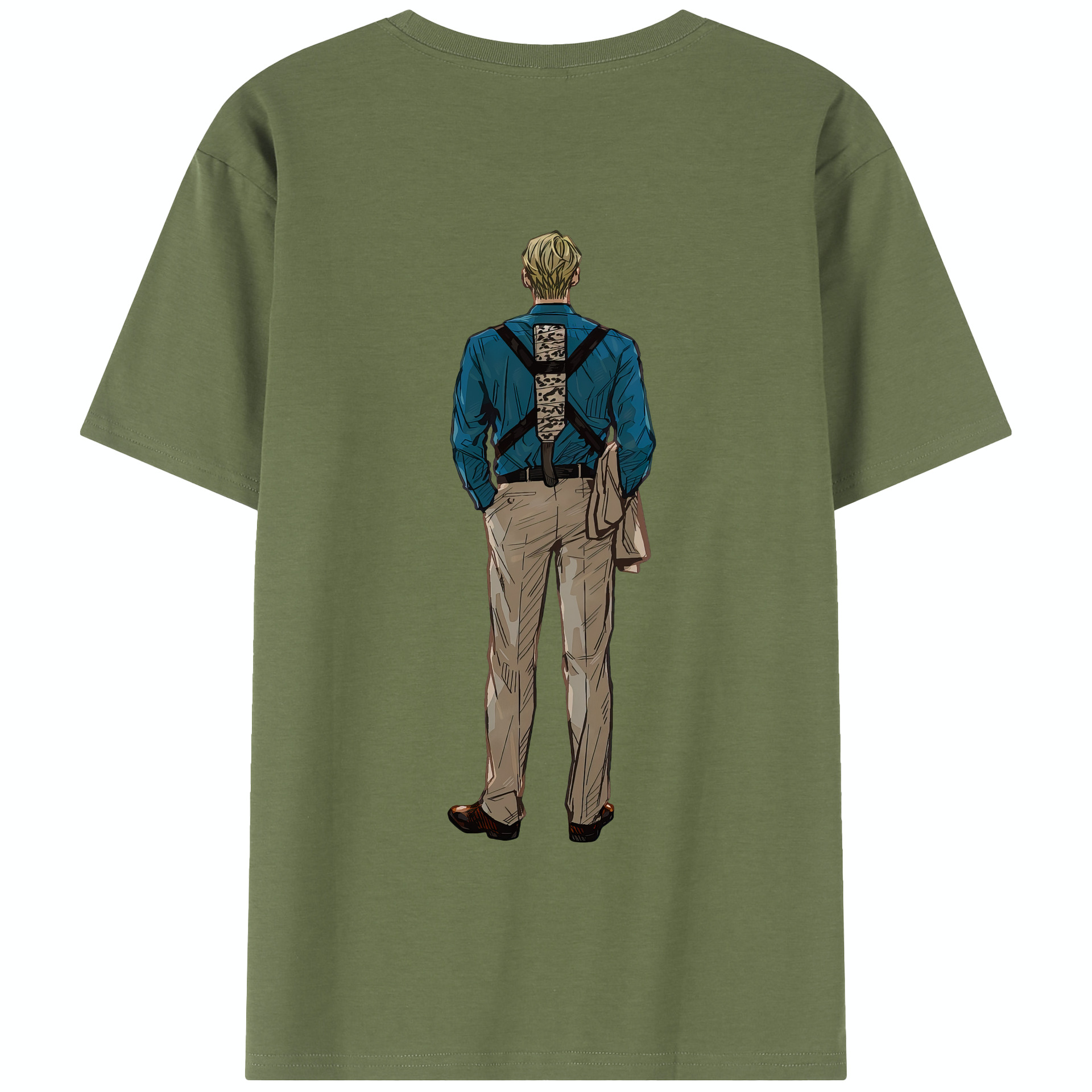（画像用） 呪術廻戦 Jujutsu Kaisen 綿100％半袖Tシャツ（背面プリント）